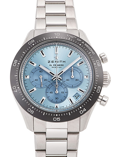ゼニス クロノマスター スポーツ ヨシダ スペシャル 03.3105.3600/52.M3100 アクアブルー 中古