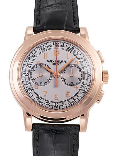 パテックフィリップ コンプリケーション クロノグラフ 5070R-001 グレー 中古