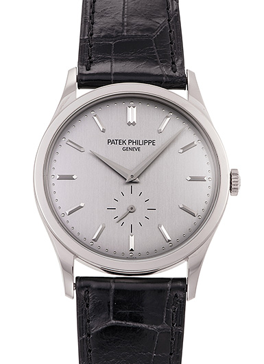 パテックフィリップ カラトラバ 5196G-001 シルバー 中古