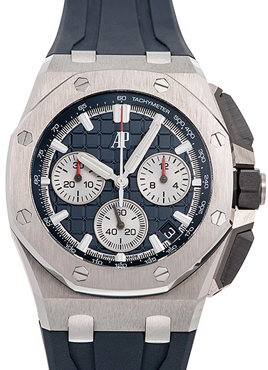 オーデマ・ピゲ ロイヤルオーク オフショア クロノグラフ 26420TI.OO.A027CA.01 ブルー/シルバー 中古