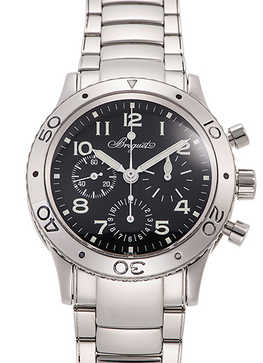 ブレゲ アエロナバル 3800ST/92/SW9 ブラック 中古