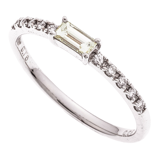 ノーブランド ダイヤモンド リング 13016204 プラチナ/シルバー 新品