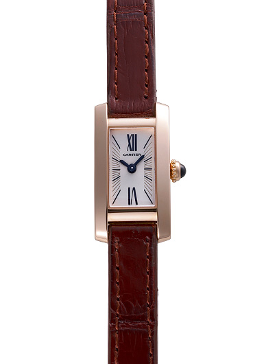 カルティエ タンクアロンジェ ラニエール W1537338 シルバー 中古