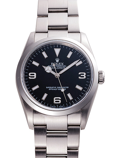 ロレックス エクスプローラーⅠ 114270 ブラック 中古