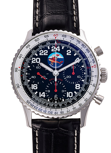 ブライトリング ナビタイマーB02 クロノグラフ コスモノート ポルコロッソ AB02302A1B1P1 ブラック 中古