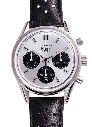 タグ・ホイヤー カレラ 60イヤーズ アニバーサリー CBK221H.FC8317 シルバー/ブラック 新品