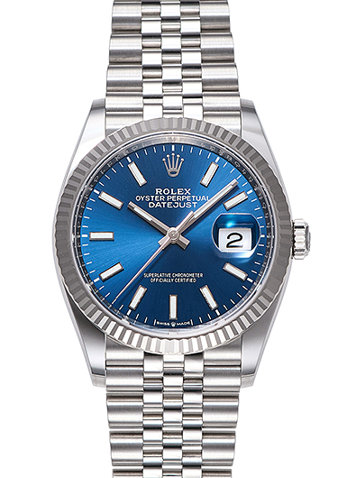 ロレックス デイトジャスト 126234 ブルー 中古