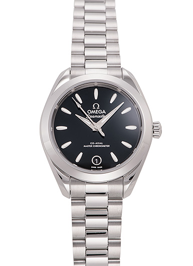オメガ シーマスター アクアテラ 150m コーアクシャル マスタークロノメーター 220.10.30.20.01.001 ブラック 新品