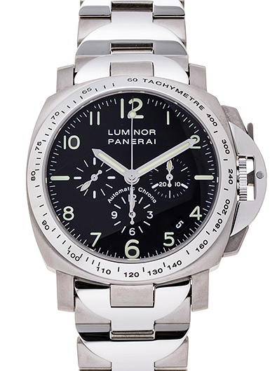 パネライ ルミノール クロノグラフ PAM00072 ブラック 中古