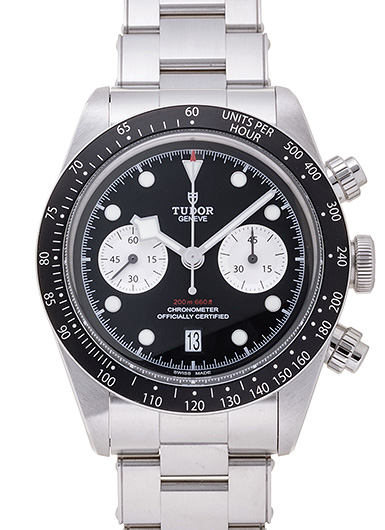 チューダー/チュードル ブラックベイ クロノ 79360N-0011 ブラック/ホワイト 新品