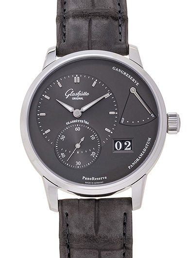 グラスヒュッテオリジナル パノリザーブ 1-65-01-23-12-62 グレー 未使用品