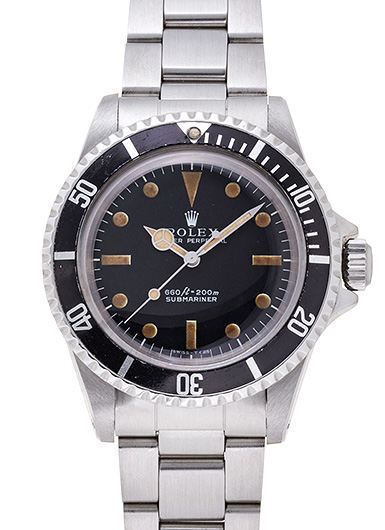 ロレックス サブマリーナ 5513 ブラック アンティーク