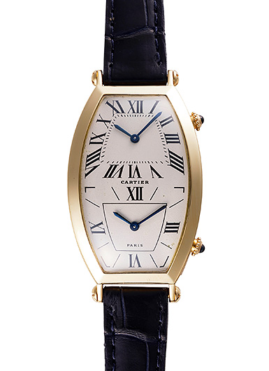 カルティエ トノー デュアルタイム W1502853 アイボリー 中古