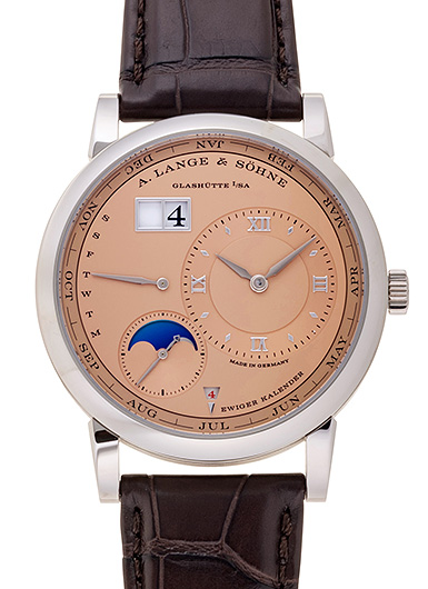 ランゲ＆ゾーネ ランゲ1 パーペチュアルカレンダー 345.056 ピンク 新品