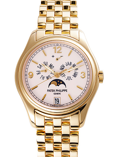 パテックフィリップ 年次カレンダー 5146/1J-001 アイボリー 中古