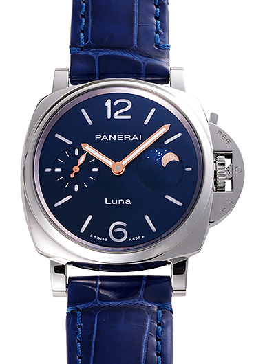 パネライ ルミノール ドゥエ ルナ PAM01179 ブルー 未使用品