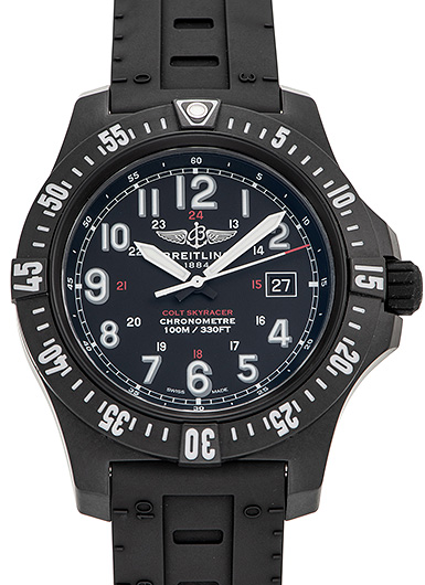 ブライトリング コルト スカイレーサー X74320E4/BF87 ブラック 中古