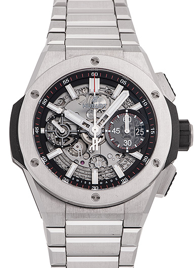 ウブロ ビッグバン インテグラル チタニウム 451.NX.1170.NX グレー 中古