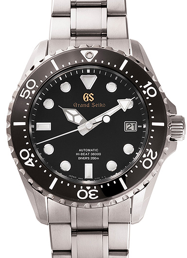 セイコー グランドセイコー スポーツ コレクション SBGH291 ブラック 中古