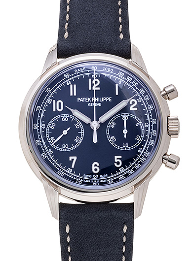 パテックフィリップ コンプリケーション クロノグラフ 5172G-001 ブルー 中古