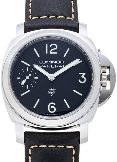 パネライ ルミノール ロゴ 3デイズ PAM01084 ブラック 中古