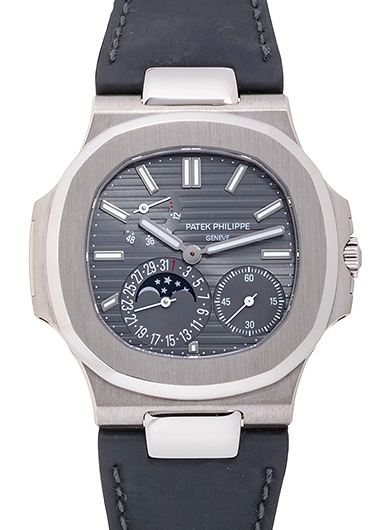 パテックフィリップ ノーチラス プチコンプリケーション 5712G-001 グレー 中古