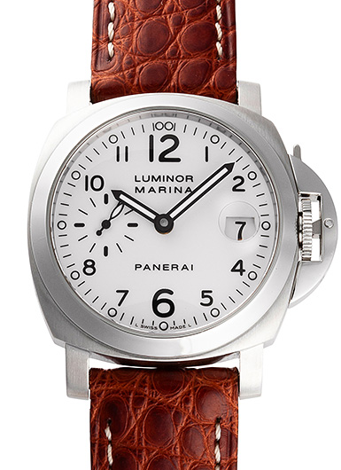 パネライ ルミノール マリーナ PAM00049 ホワイト 中古