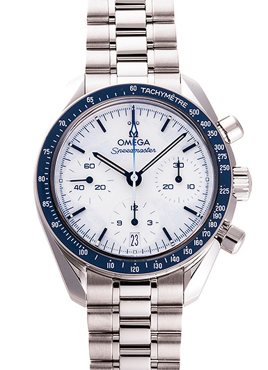 オメガ スピードマスター38 ミラノ・コルティナ 522.30.38.50.04.001 ホワイト 未使用品