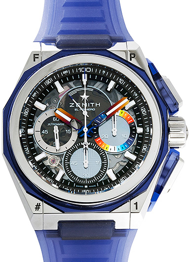 ゼニス デファイ エクストリーム フェリペ・パントン エディション 03.9100.9004/49.I210 レインボー 中古