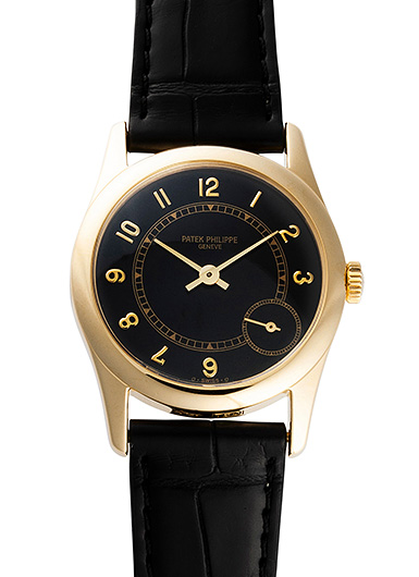 パテックフィリップ カラトラバ 5000J ブラック 中古