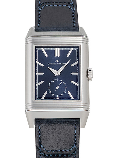 ジャガー・ルクルト レベルソ トリビュート デュオ Q3988481 ブルー/シルバー 新品