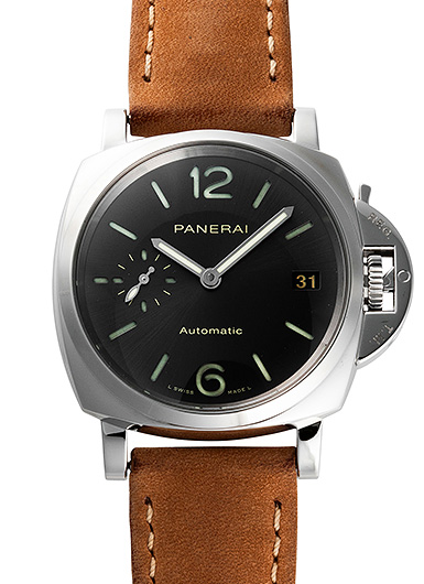 パネライ ルミノール ドゥエ 3デイズ アッチャイオ PAM00755 グレー 中古