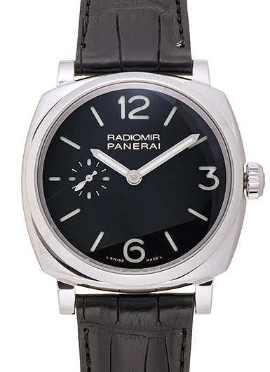パネライ ラジオミール1940 3デイズ アッチャイオ PAM00574 ブラック 中古