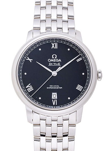 オメガ デ・ヴィル プレステージ コーアクシャル 424.10.40.20.01.003 ブラック 未使用品