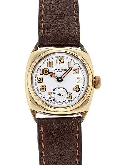 ジェームス・ウィリアム・ベンソン ヴィンテージウォッチ --- ホワイト アンティーク