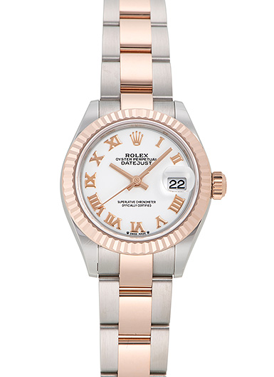 ロレックス デイトジャスト 28 279171 ホワイト 新品