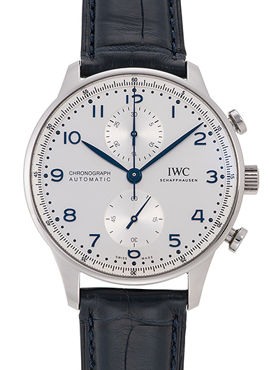 IWC ポルトギーゼ クロノグラフ IW371605 シルバー 中古