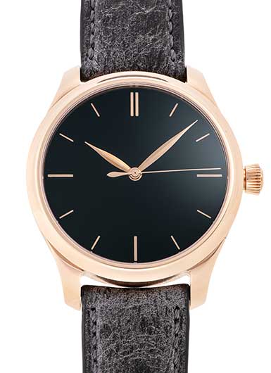 H.モーザー エンデバー センターセコンド ベンタブラック 1200-0411 ブラック 中古