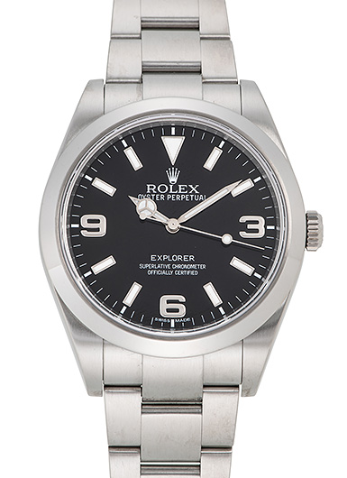 ロレックス エクスプローラーⅠ 214270 ブラック 中古