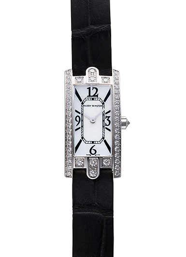 ハリー・ウィンストン アベニューC ミニ AVCQHM16WW024 ホワイト 中古