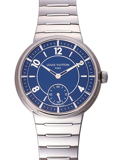 ルイ・ヴィトン タンブール オートマティック W1ST20 ブルー 中古