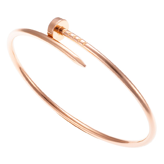 カルティエ ジュスト アン クル ブレスレット SM ピンクゴールド 中古