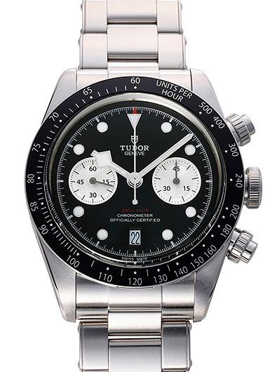 チューダー/チュードル ブラックベイ クロノ 79360N-0001 ブラック/ホワイト 中古