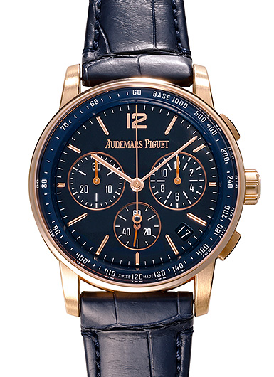 オーデマ・ピゲ コード 11.59 バイ オーデマ・ピゲ クロノグラフ 26393OR.OO.A321CR.01 ブルー 中古