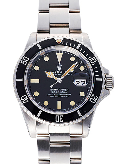 ロレックス サブマリーナ デイト 16800 ブラック アンティーク