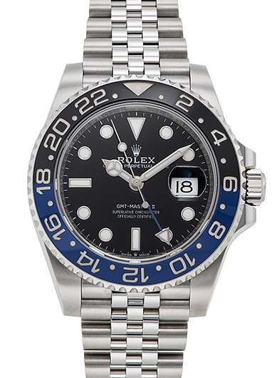 ロレックス GMTマスターⅡ 126710BLNR ブラック 中古