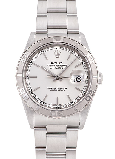 ロレックス デイトジャスト サンダーバード 16264 ホワイト 中古