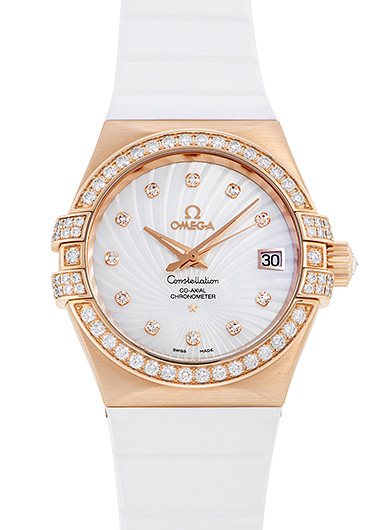 オメガ コンステレーション 123.57.35.20.55.001 ホワイト 新品