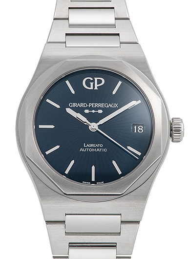 ジラールペルゴ ロレアート ジャパン リミテッドエディション 81010-11-3310-1GM 藍色 未使用品