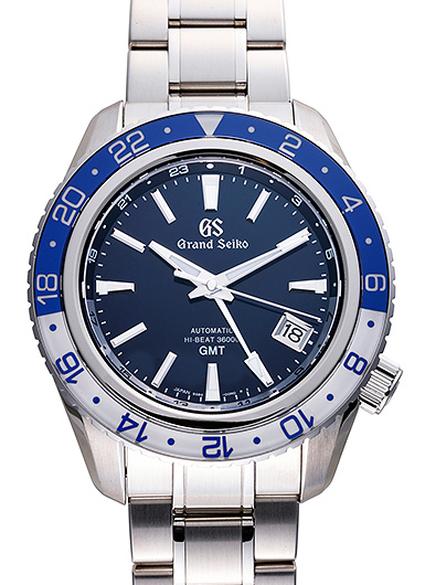セイコー グランドセイコー スポーツ コレクション SBGJ237 ブルー 中古